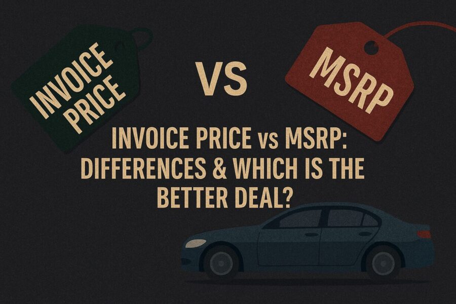 invoice price vs msrp: differences & which is the better deal? 1 what is the difference between invoice and msrp