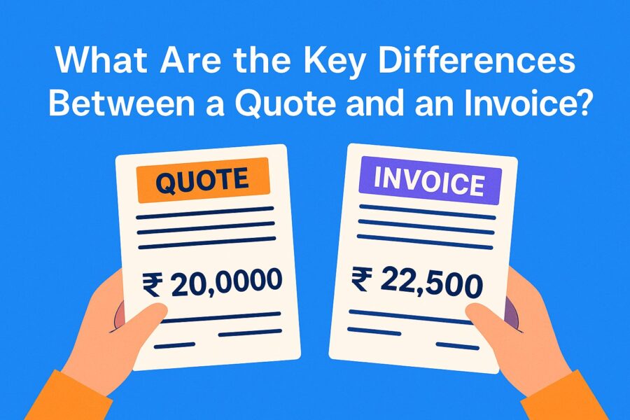 Key Difference Between Quotation and Invoice