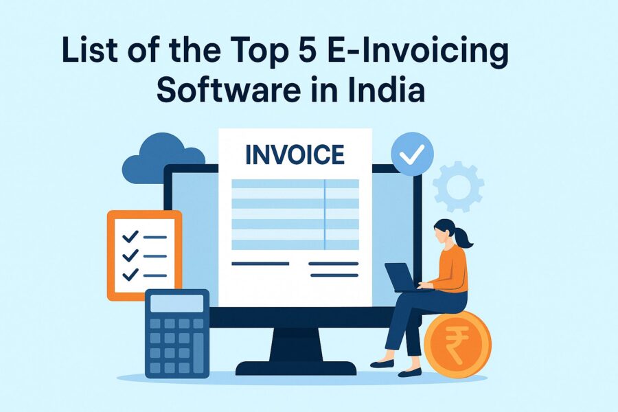 Top 5 E Invoicing Software in India