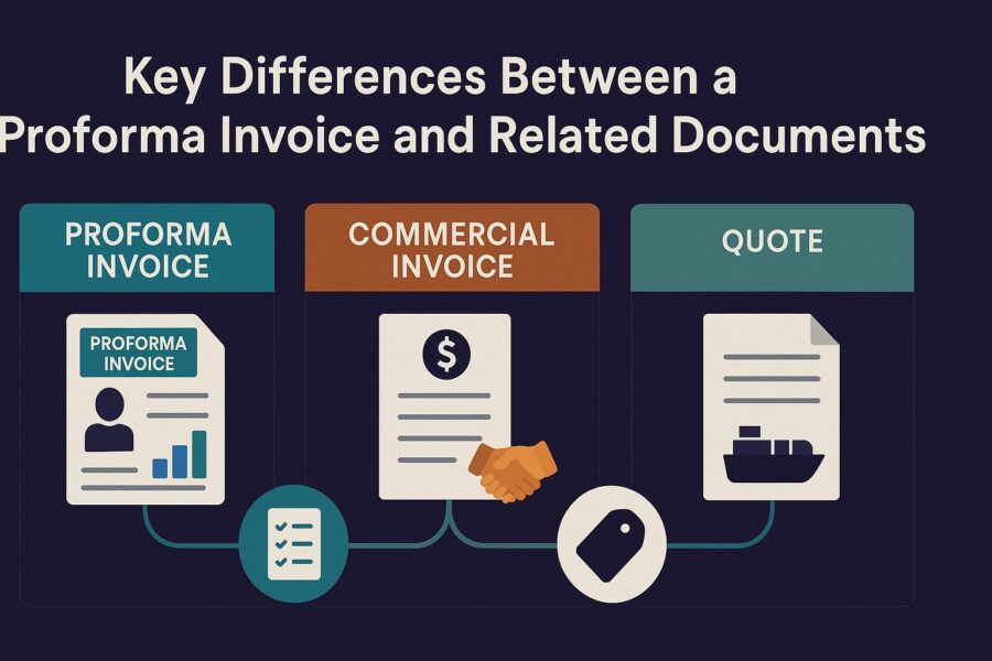 Differences Between a Proforma Invoice and Related Documents