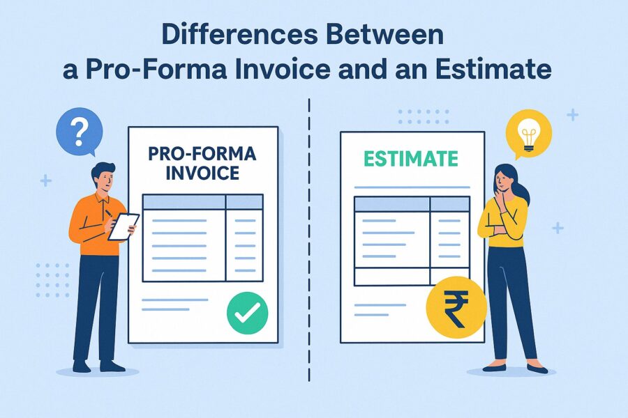 Proforma Invoice vs Estimate 