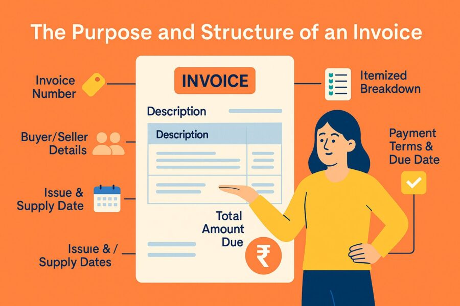 Purpose and structure of an invoice