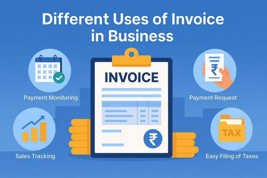 Uses of invoice in business