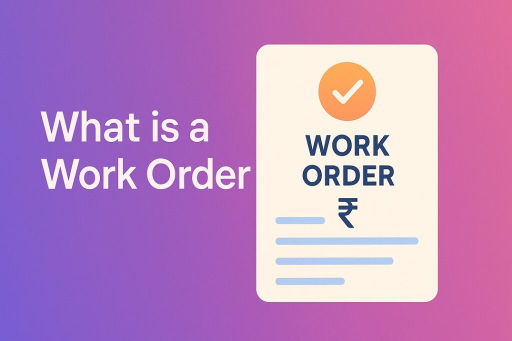 What is a work order