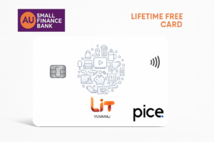 au small finance bank lit credit card lifetime free card