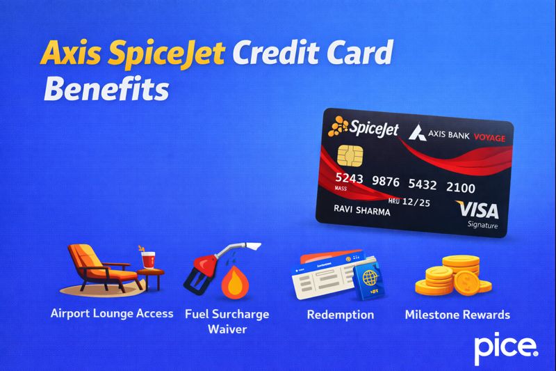 SpiceJet Axis Bank Voyage Credit Card Benefits