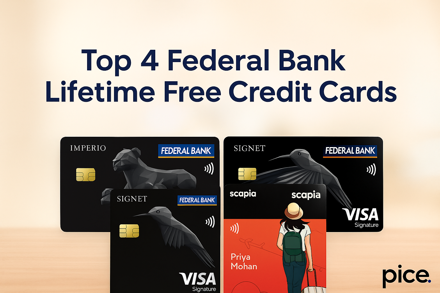 federal bank lifetime free credit card