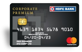 HDFC Corporate Premium Credit Card