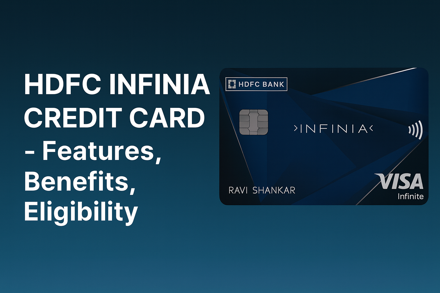 hdfc infinia credit card