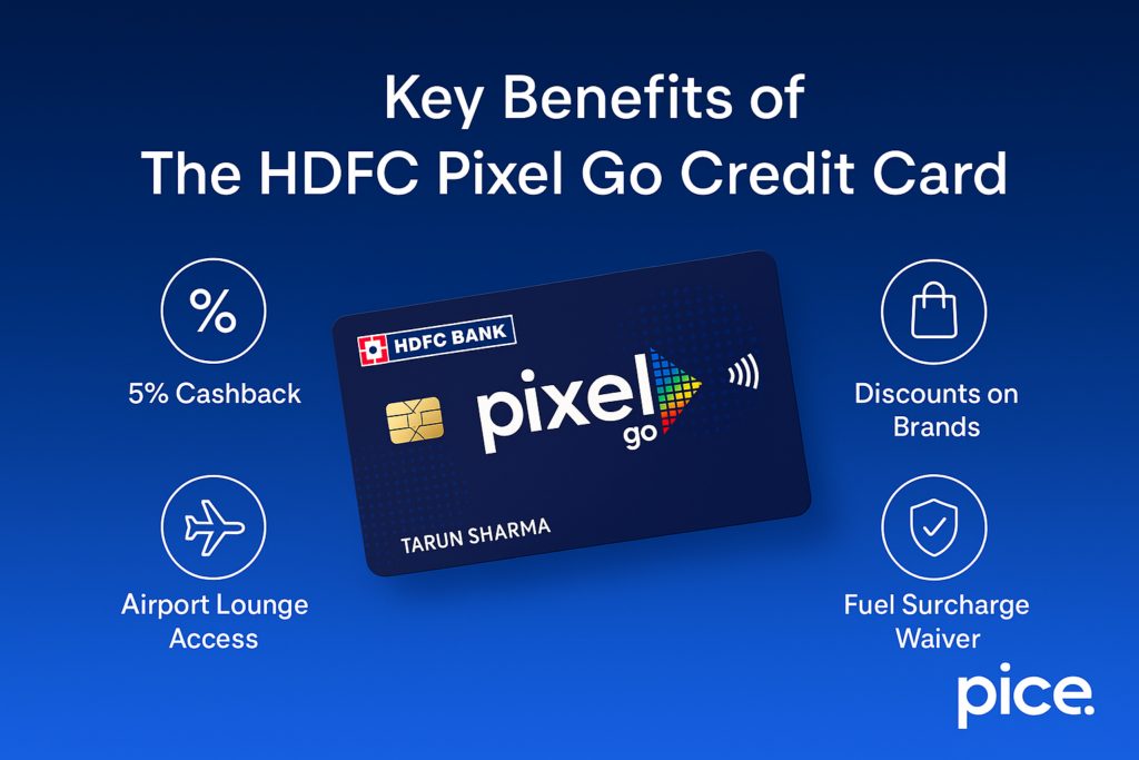Key Benefits of The HDFC Pixel Go Credit Card