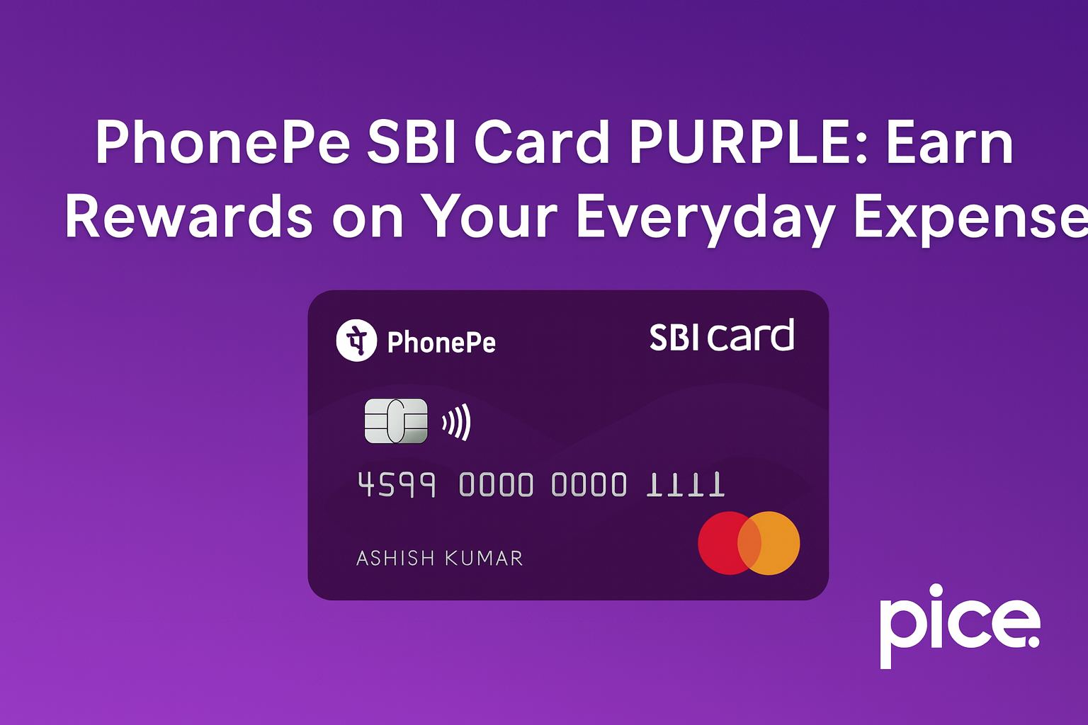 phonepe sbi card purple prime