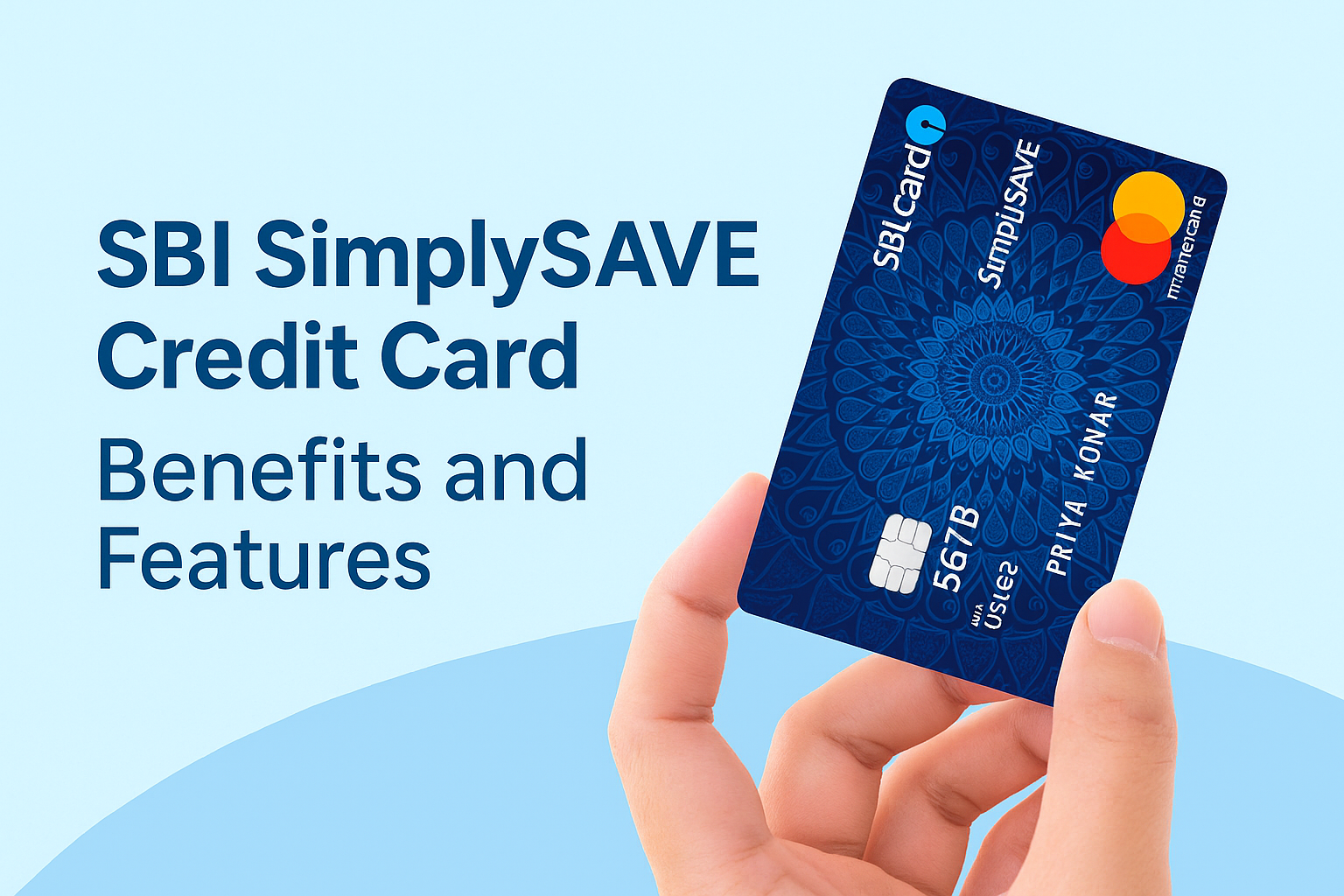 sbi simplysave credit card - benefits and features