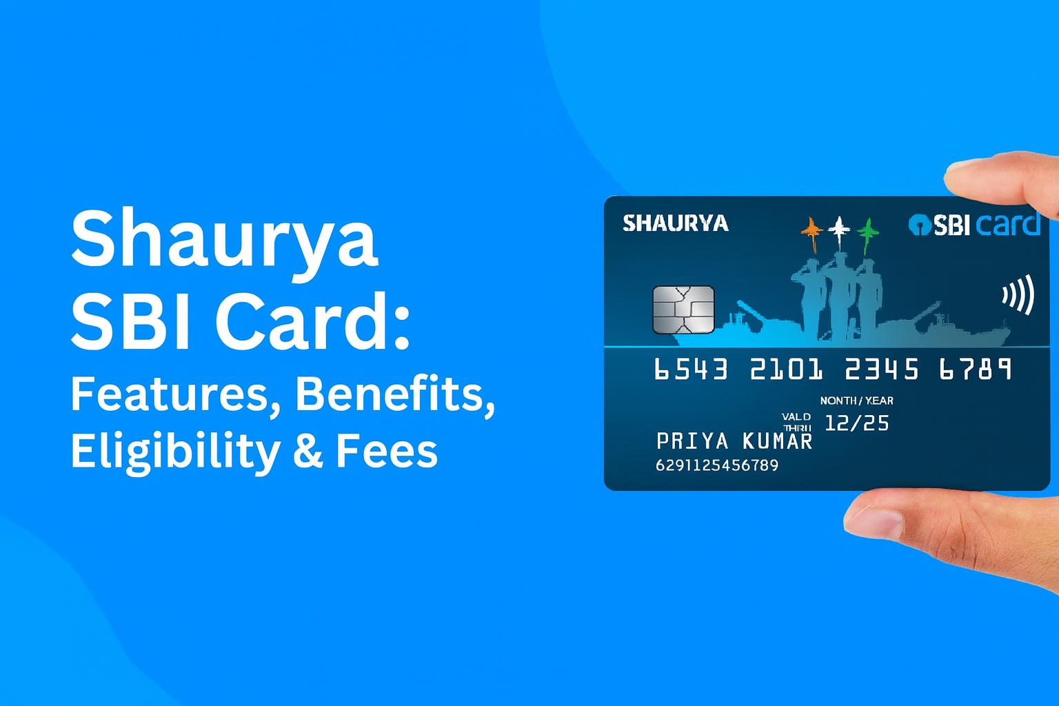 shaurya sbi card