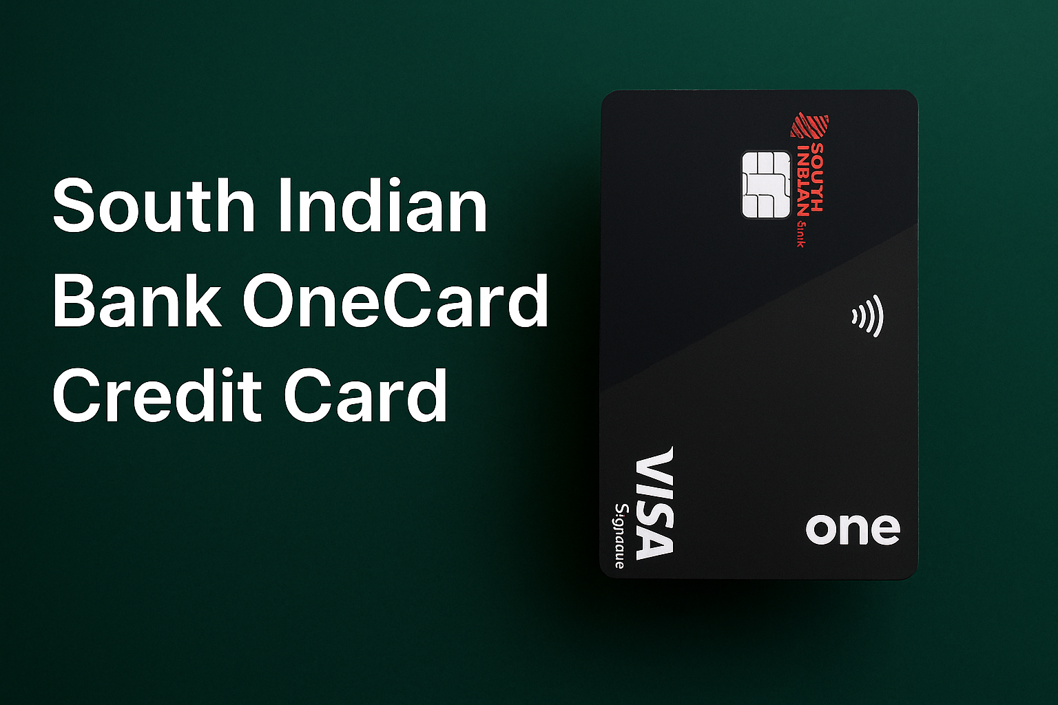 south indian bank onecard credit card