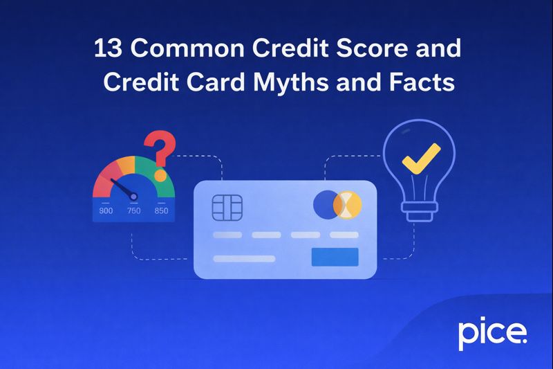 common credit score myths and facts