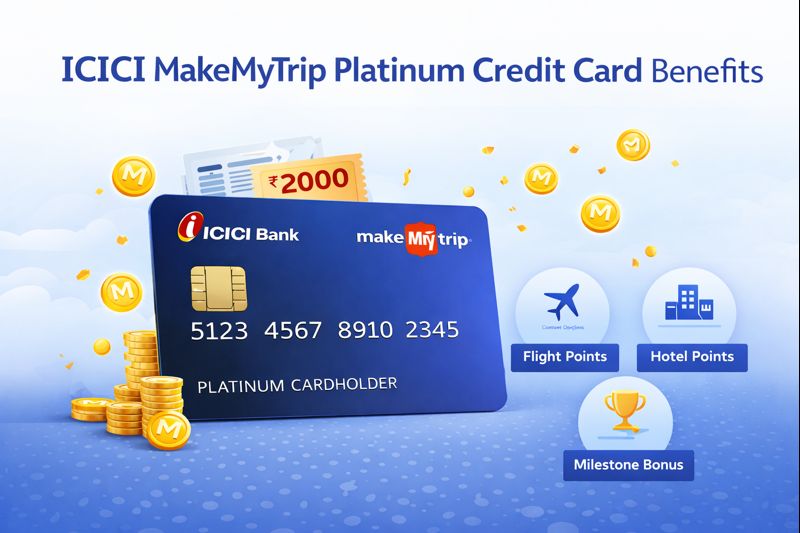 ICICI MakeMyTrip Platinum Credit Card Benefits
