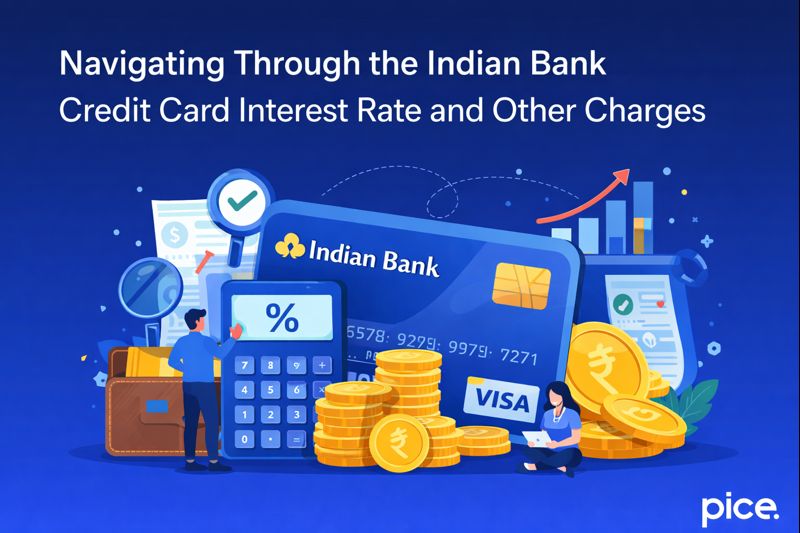 indian bank credit card interest rate