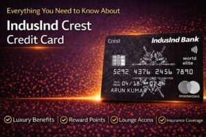 indusind crest credit card
