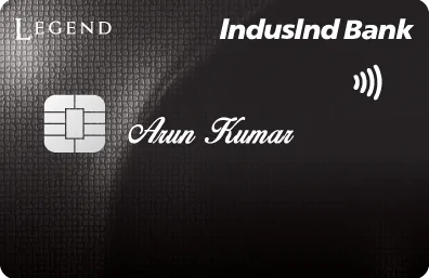 IndusInd Bank Legend Credit Card 