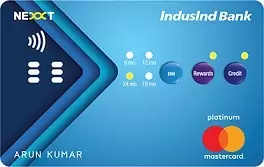  IndusInd Nexxt Credit Card 