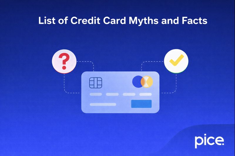 List of Credit Card Myths and Facts