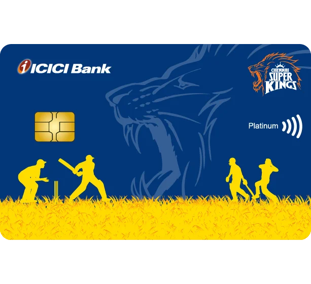 chennai super kings icici bank credit card